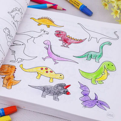 兒童繪畫(huà)啟蒙 從簡(jiǎn)筆畫(huà)到涂色的創(chuàng)意世界